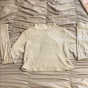 Silver PAC Sun crop top